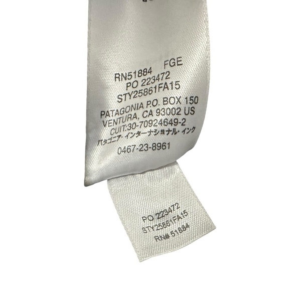 PATAGONIA Womens Better Sweater Peacoat Jacket Sz Small Gray Double Breasted - Picture 11 of 12